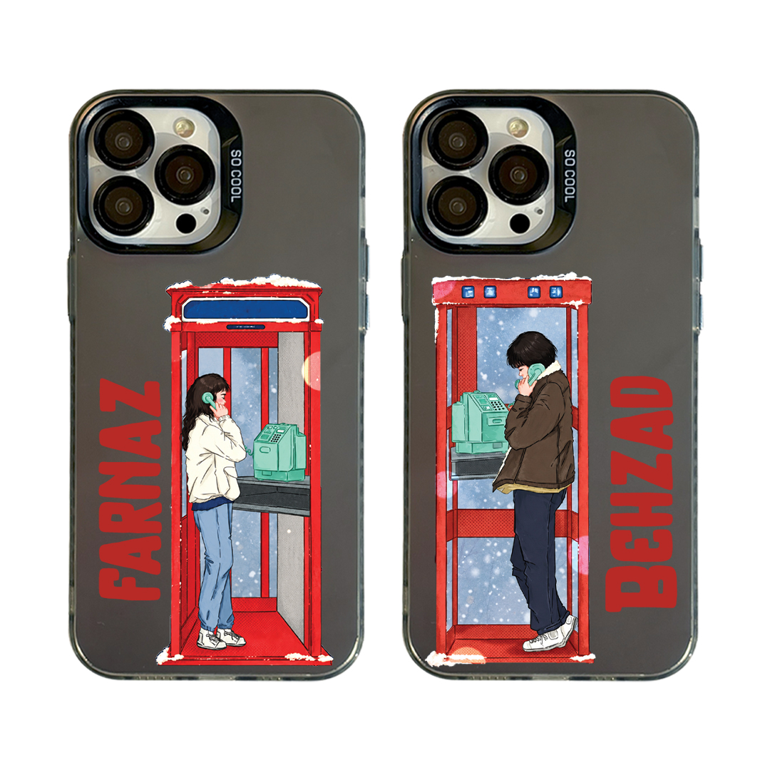 قاب موبایل سفارشی Telephone kiosks | socool (کد 0648)