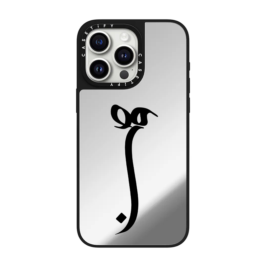 قاب موبایل سفارشی  آینه ای | typography vatan (کد 0557)