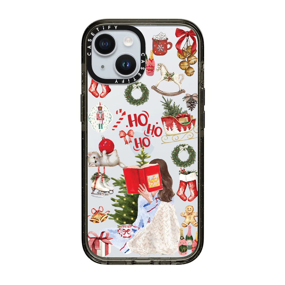 قاب موبایل سفارشی شفاف | Winter Tales (کد 0537)