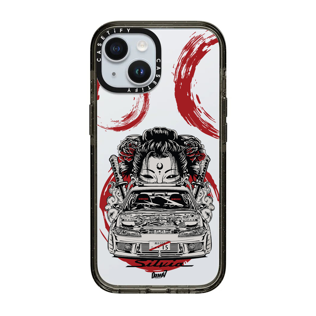 قاب موبایل سفارشی شفاف | silvia nissan (کد 0559)