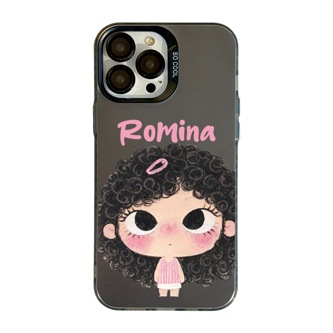 قاب موبایل سفارشی  Sweet Curly | socool (کد 0599)