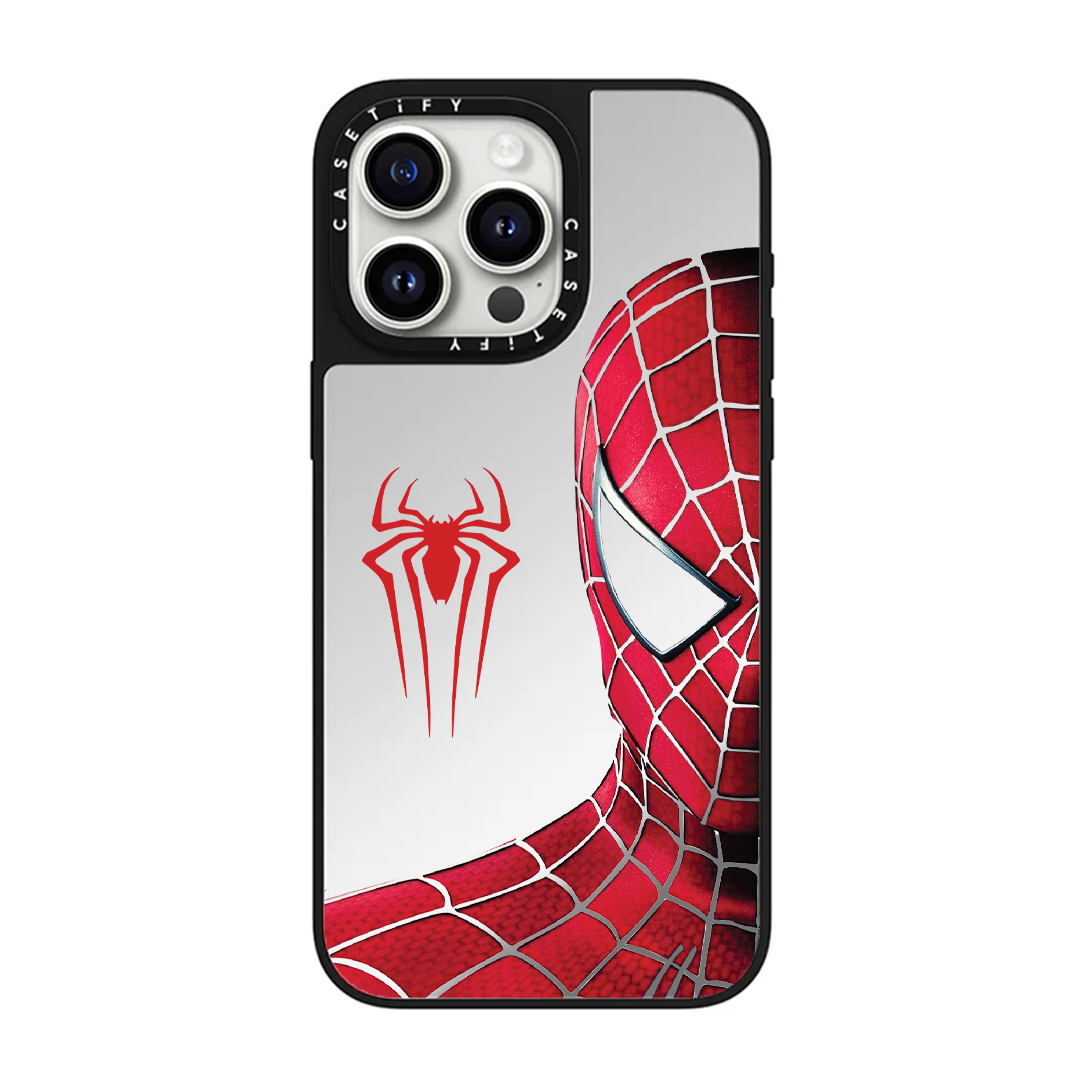 قاب موبایل سفارشی  آینه ای | spider man collection (کد 0619)