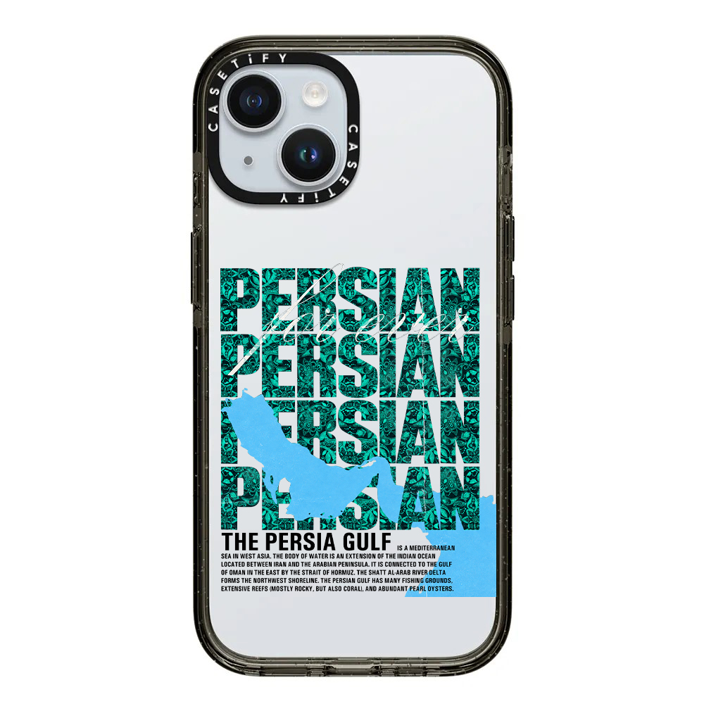 قاب موبایل سفارشی شفاف | Persian (کد 0608)