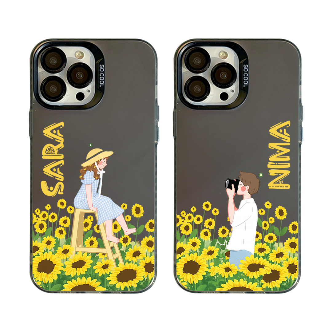 قاب موبایل سفارشی Sunny couple | socool (کد 0598)