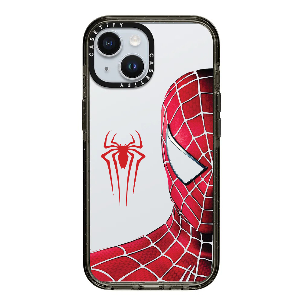 قاب موبایل سفارشی شفاف | spider man collection (کد 0619)