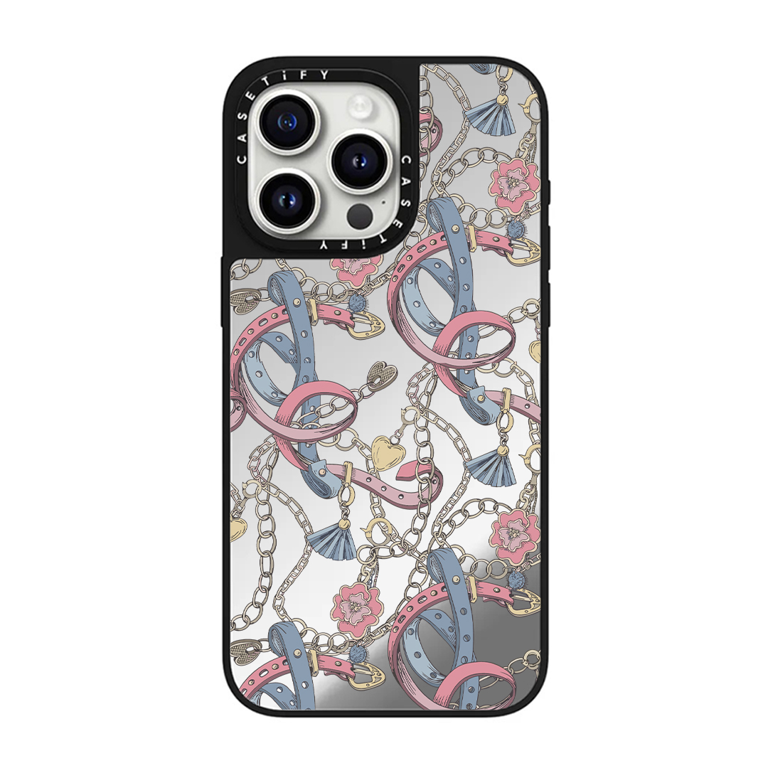 قاب موبایل سفارشی آینه ای | Velvet Link (کد 0562)