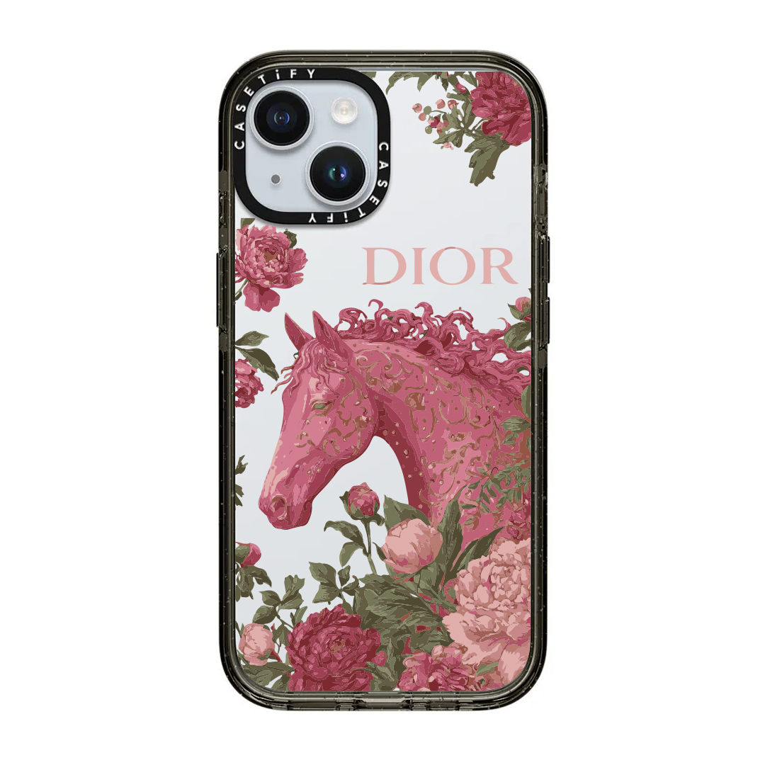 قاب موبایل سفارشی شفاف | Dior (کد 0588)
