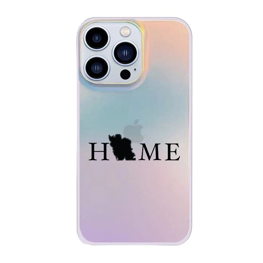 قاب موبایل سفارشی هولوگرامی | Home (کد 0552)