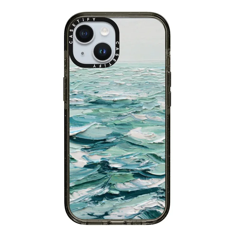 قاب موبایل سفارشی |نقاشی رنگ روغن دریا (کد0138)