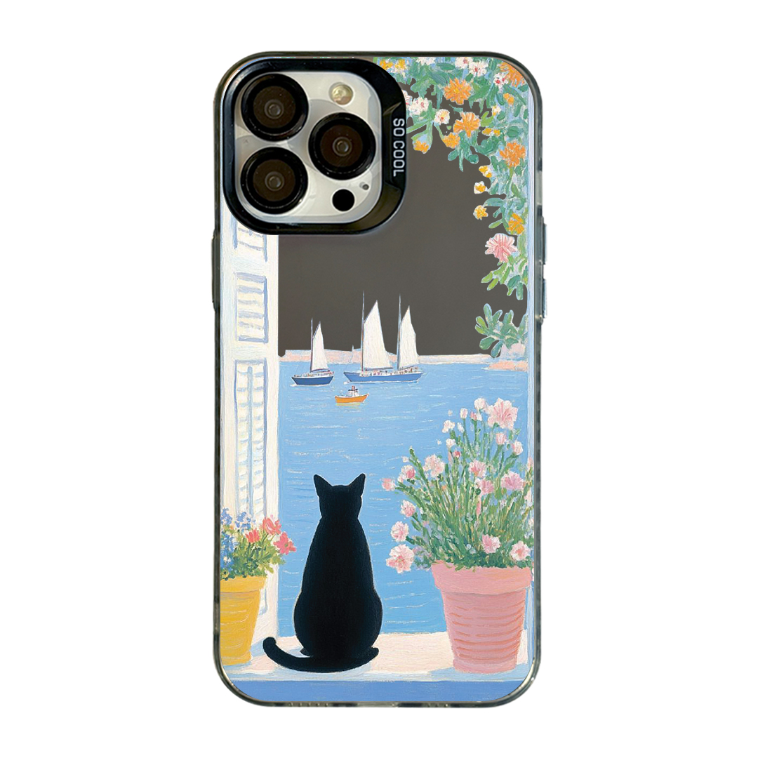 قاب موبایل سفارشی spring cat | socool (کد 0578)