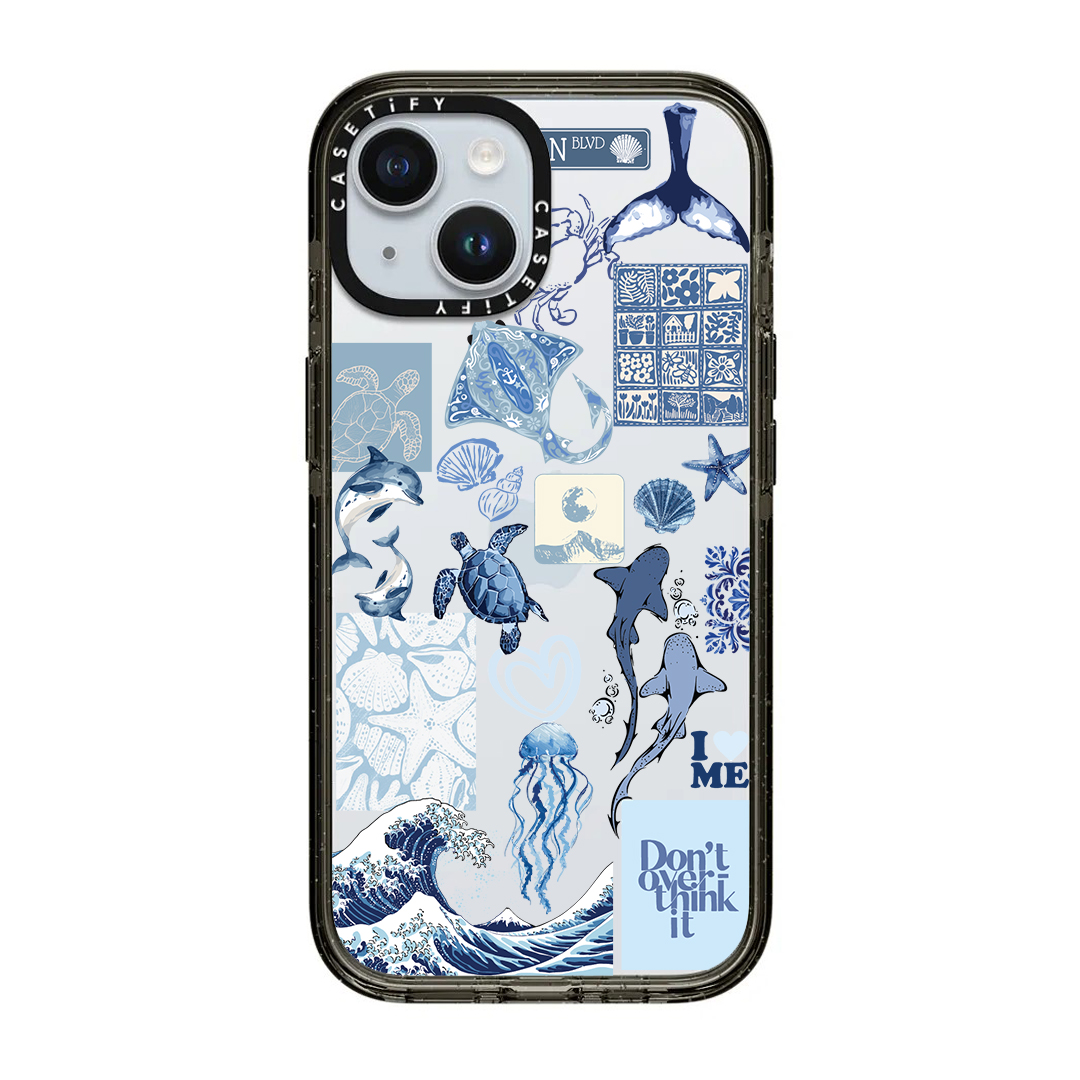 قاب موبایل سفارشی شفاف | new color vibes (کد 0550)