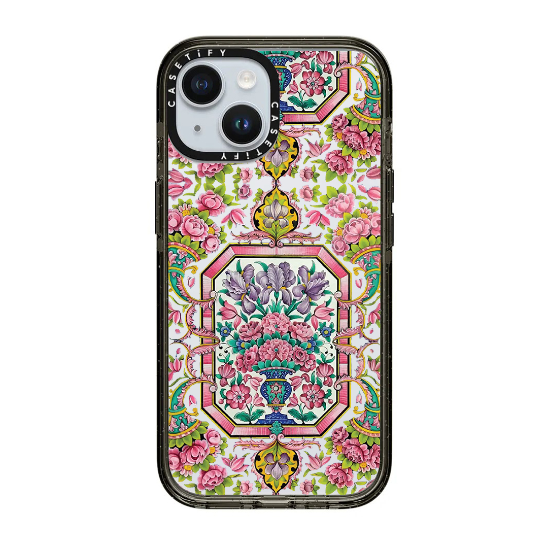 قاب موبایل سفارشی شفاف | باغِ قجری (کد 0541)