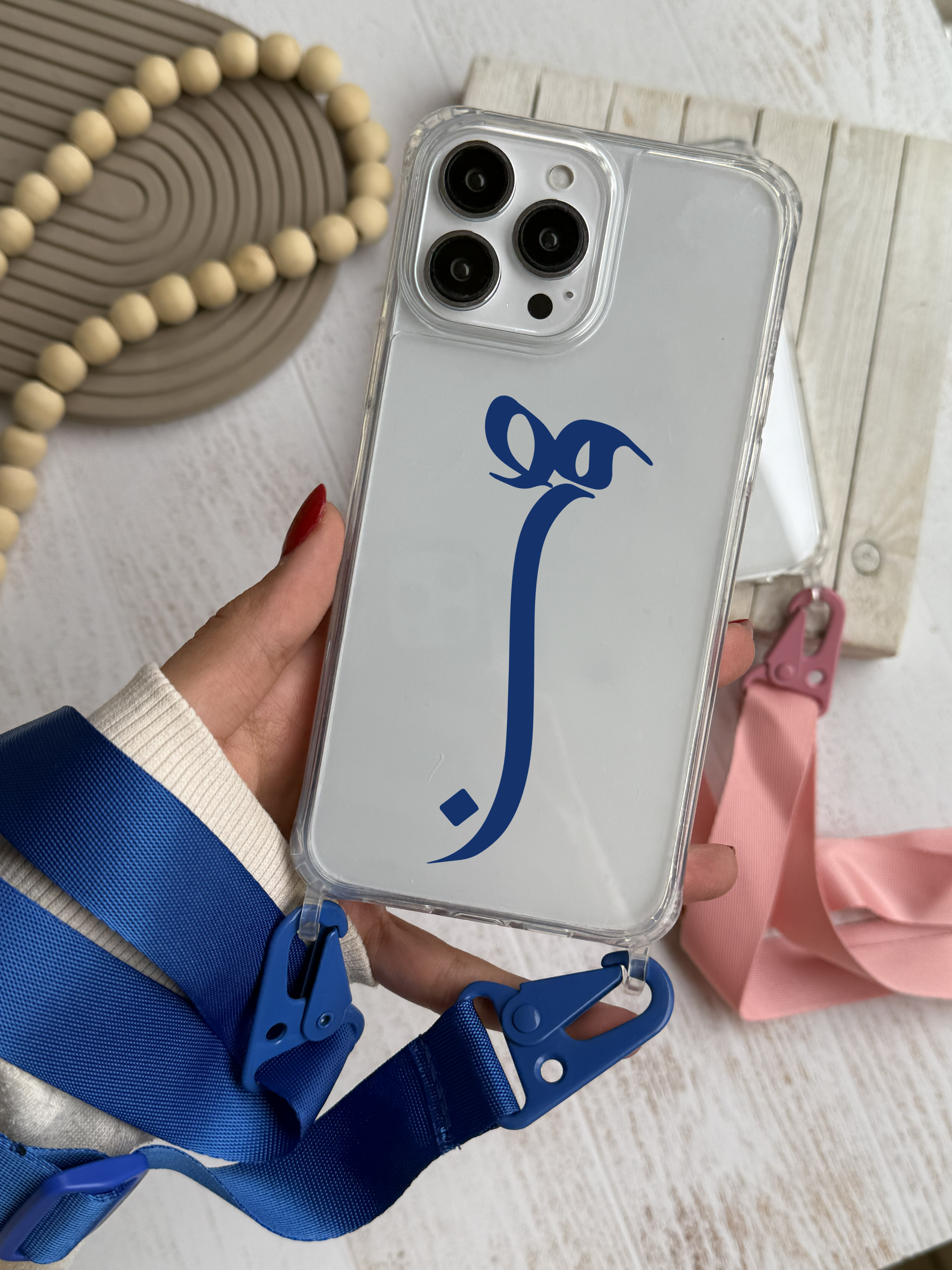 قاب موبایل سفارشی دوقلاب | typography vatan  (کد 0557)